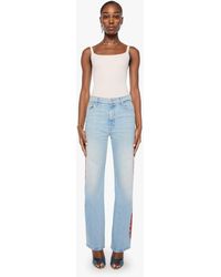 Mother - The Saloon Sneak Bum A Smoke Jeans - Lyst