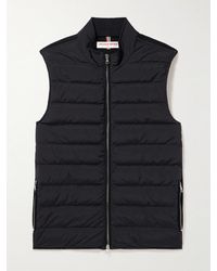 Orlebar Brown - Fitzroy Quilted Shell And Merino Wool Down Gilet - Lyst