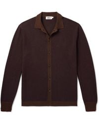 Altea - Slim-Fit Wool And Cashmere-Blend Shirt - Lyst