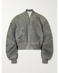 Rick Owens - Secchia Shearling Bomber Jacket - Lyst