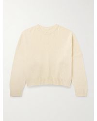 The Row - Grohl Wool And Silk-blend Sweater - Lyst