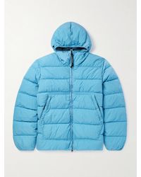 C.P. Company - Chrome-r Padded Recycled-shell Hooded Down Jacket - Lyst