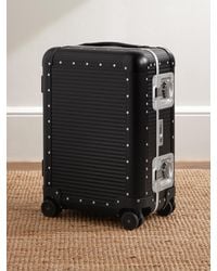 Fpm Milano - Bank Spinner 55Cm Rubber-Trimmed Aluminium Suitcase - Lyst