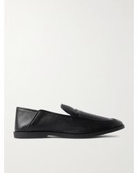 George Cleverley - Mayfair Ii Collapsible-Heel Deerkskin Loafers - Lyst