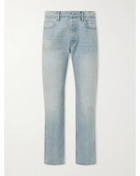 CHERRY LA - Straight-Leg Distressed Jeans - Lyst