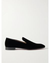 Christian Louboutin - Dandelion Loafers aus Samt mit Ripsband - Lyst