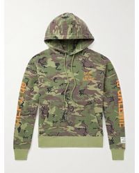 GALLERY DEPT. - Camouflage And Logo-Print Cotton-Jersey Hoodie - Lyst