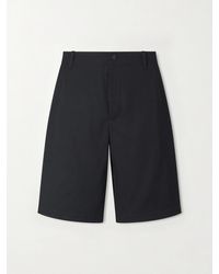 Jacquemus - Straight-leg Wool-twill Shorts - Lyst