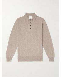 Allude - Cashmere Polo Shirt - Lyst