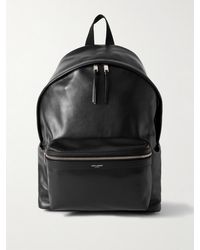 Saint Laurent - City Leather Backpack - Lyst