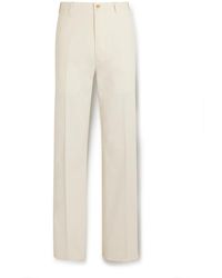 Giuliva Heritage - Felice Stretch-cotton Drill Trousers - Lyst