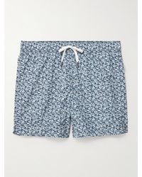Onia - Charles Slim-fit Mid-length Floral-print Swim Shorts - Lyst