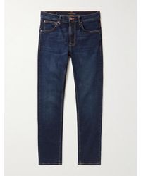 Nudie Jeans - Lean Dean Slim-Fit Organic Jeans - Lyst