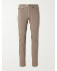 Brioni - Meribel Straight-Leg Cotton-Blend Trousers - Lyst