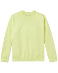 Nike - Solo Swoosh Logo-embroidered Cotton-blend Jersey Sweatshirt - Lyst