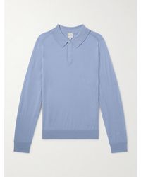 Paul Smith - Merino Wool Polo Shirt - Lyst