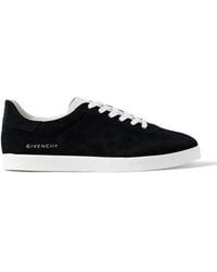 Givenchy - Town Suede Sneakers - Lyst