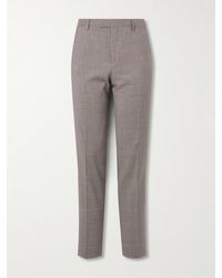 Paul Smith - Tapered Houndstooth Wool Suit Trousers - Lyst
