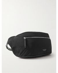 Bottega Veneta - Leather-trimmed Paper Nylon Belt Bag - Lyst
