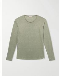 Orlebar Brown - Ob-t Linen-jersey T-shirt - Lyst