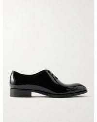 Tom Ford - Elkan Patent-Leather Oxford Shoes - Lyst