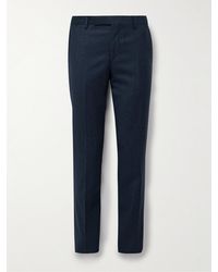 Paul Smith - Slim-fit Wool And Cashmere-blend Flannel Suit Trousers - Lyst