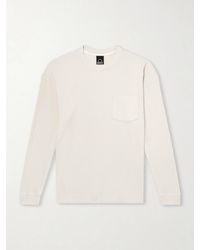 FRIZMWORKS - Oversized Waffle-Knit Cotton-Blend T-Shirt - Lyst