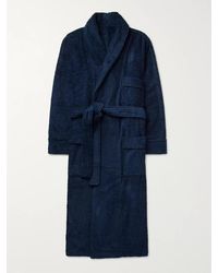 Anderson & Sheppard - Cotton-terry Robe - Lyst