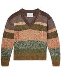 STORY mfg. - Keeping Striped Organic Cotton Sweater - Lyst