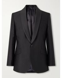 Favourbrook - Polka-Dots Wool And Silk-Blend Tuxedo Jacket - Lyst
