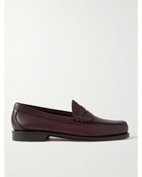 G.H. Bass & Co. - Weejuns Heritage Larson Pennyloafers aus Leder - Lyst
