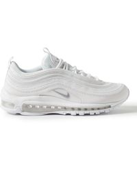 Nike - Air Max 97 Mesh And Leather Sneakers - Lyst