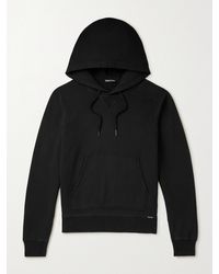 Tom Ford - Garment-dyed Cotton-jersey Hoodie - Lyst