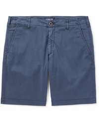 Vilebrequin - Ponche Straight-Leg Lyocell And Cotton-Blend Bermuda Shorts - Lyst