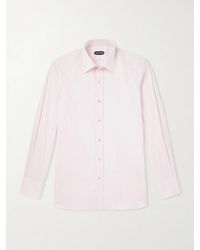 Tom Ford - Cotton-Poplin Shirt - Lyst