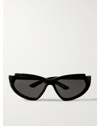 Balenciaga - Sonnenbrille mit Cat-Eye-Rahmen aus Azetat - Lyst