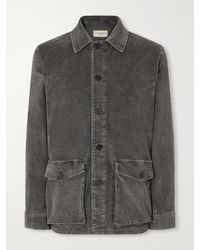 Officine Generale - Suny Stretch-Cotton Corduroy Jacket - Lyst
