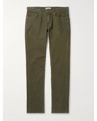 Slowear - Slim-Fit Stretch-Cotton Corduroy Trousers - Lyst