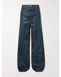 Loewe - Weit geschnittene Jeans mit Verzierungen - Lyst
