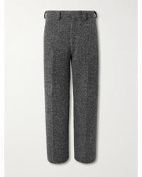 ZEGNA - Straight-leg Wool And Cashmere-blend Suit Trousers - Lyst