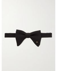 Gucci - Silk Gg Logo Bow Tie - Lyst