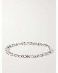 Hatton Labs - Classic Mini Silver Chain Bracelet - Lyst