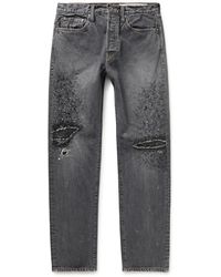 Kapital - Monkey Cisco Distressed Denim Jeans - Lyst