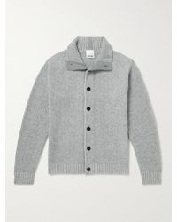 Allude - Ribbed Cashmere Cardigan - Lyst