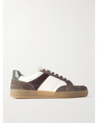 MR P. - Colour-Block Suede And Leather Sneakers - Lyst