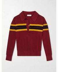 Dries Van Noten - Maona Knitted Polo Sweater - Lyst