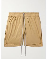 Rick Owens - Shorts a gamba dritta in jersey di cotone con coulisse Phleg - Lyst