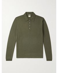 Massimo Alba - Wool Polo Shirt - Lyst
