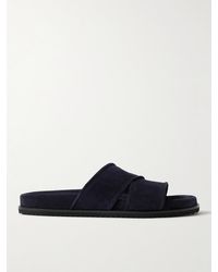 MR P. - David Regenerated Suede By Evolo Sandals - Lyst