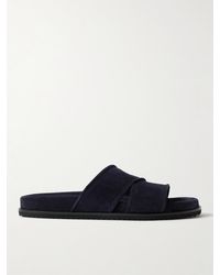 MR P. - David Regenerated Suede By Evolo® Sandals - Lyst